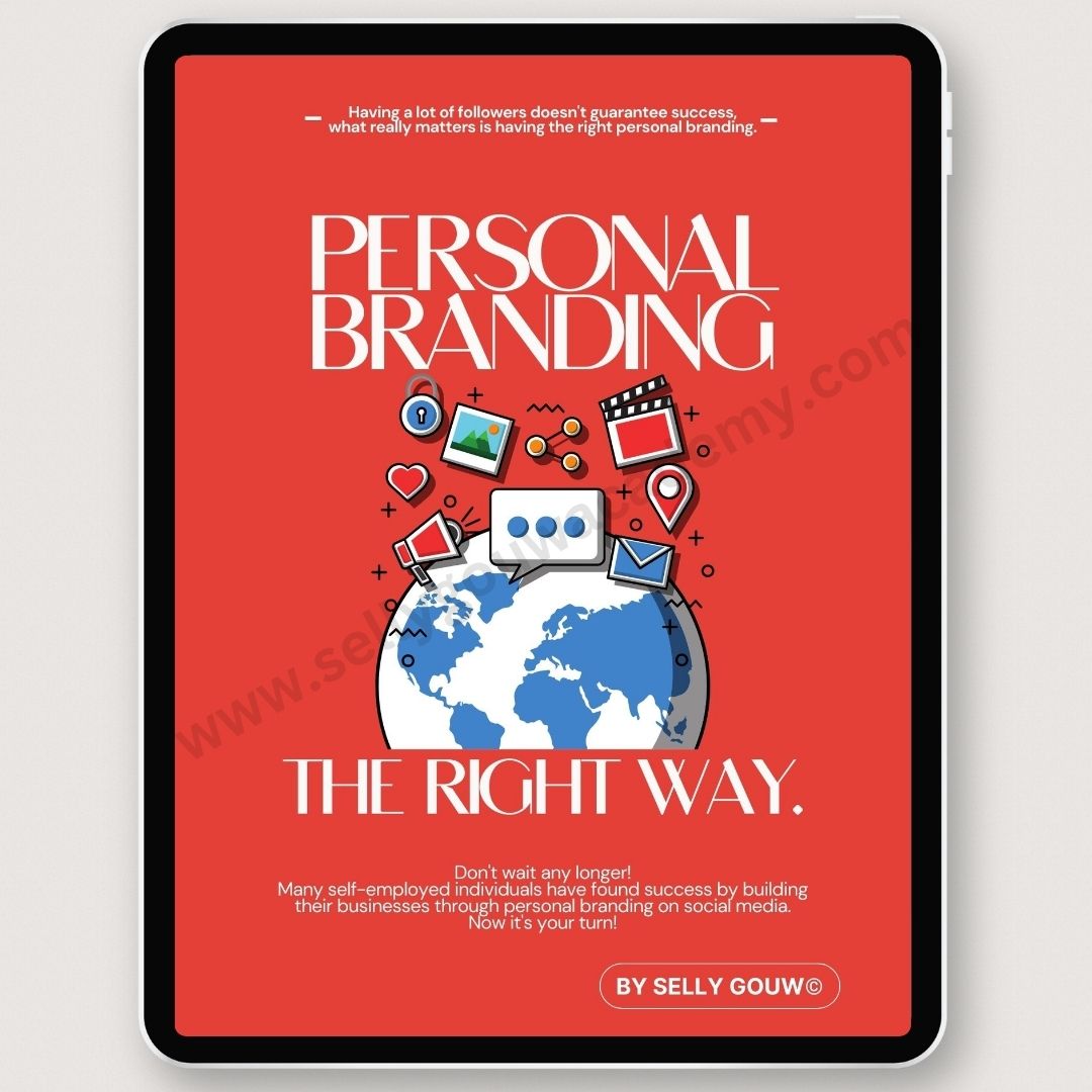 Personal Branding The Right Way by Selly Gouw + Template [English]