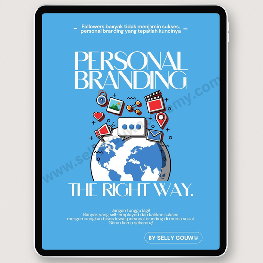 Personal Branding The Right Way by Selly Gouw + Template [Bahasa Indonesia]